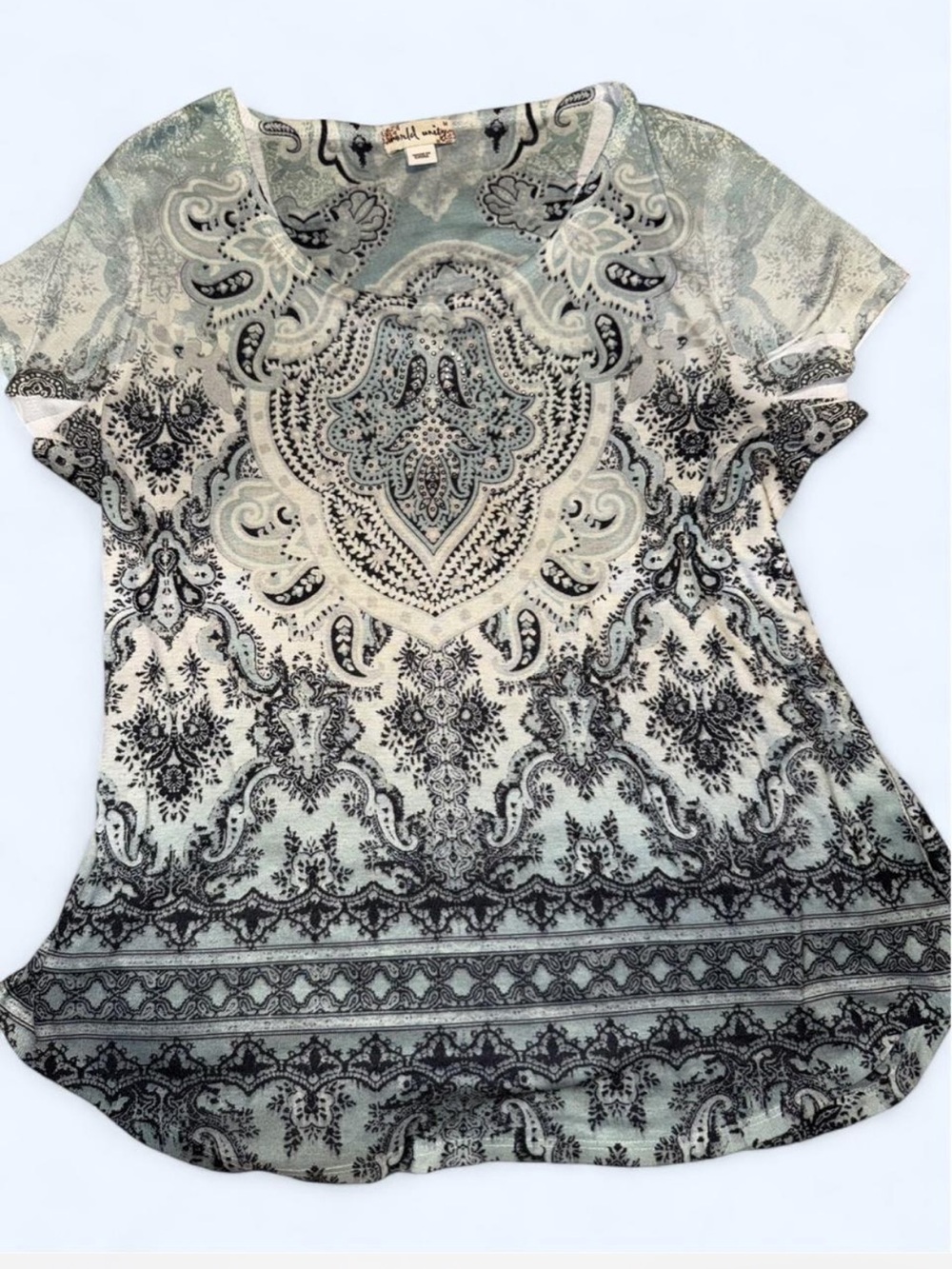 Boho Short Sleeve Top